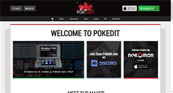 Desktop Screenshot of pokedit.com